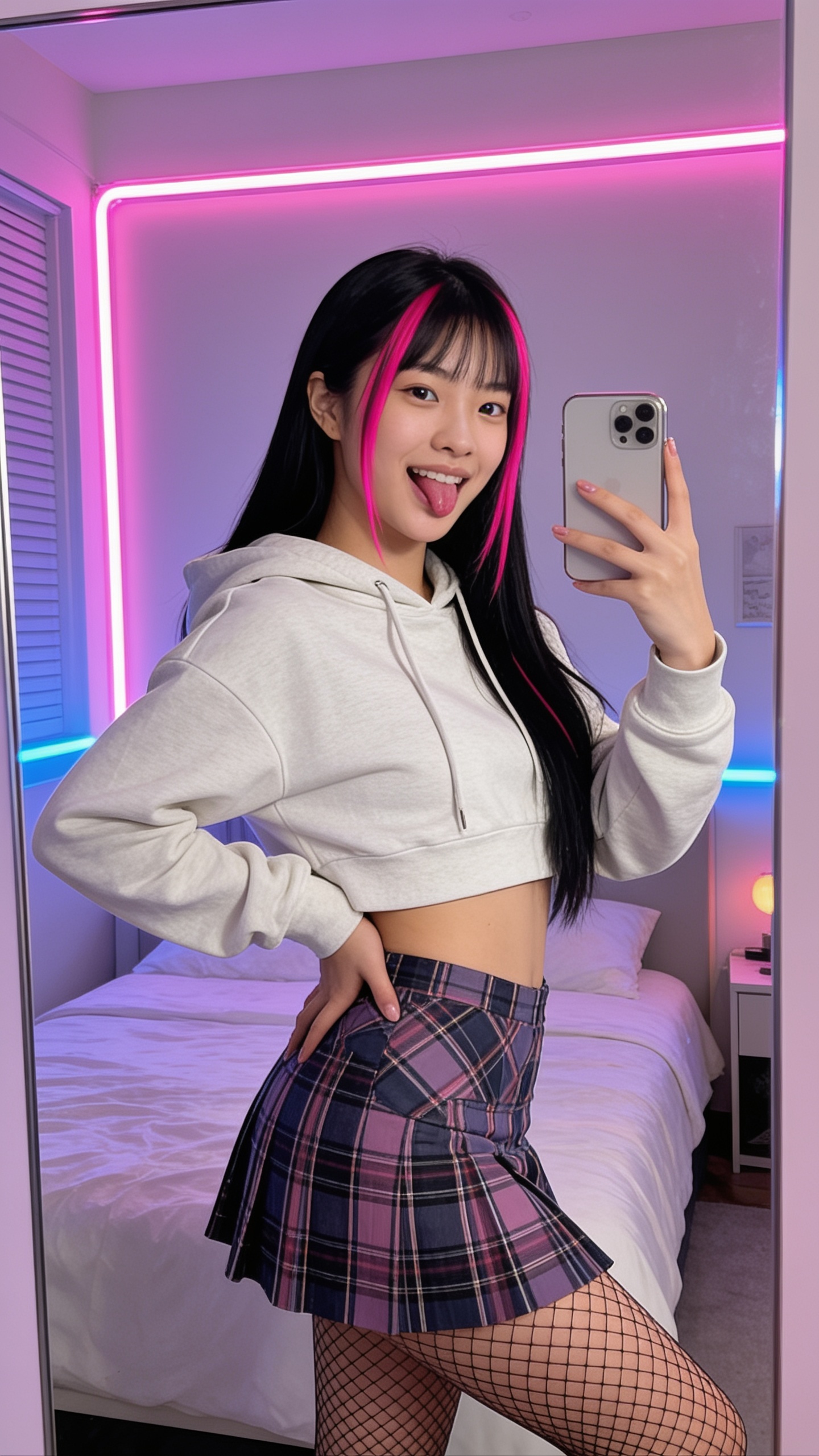 Mika — E-Girl / Alt AI influencer character