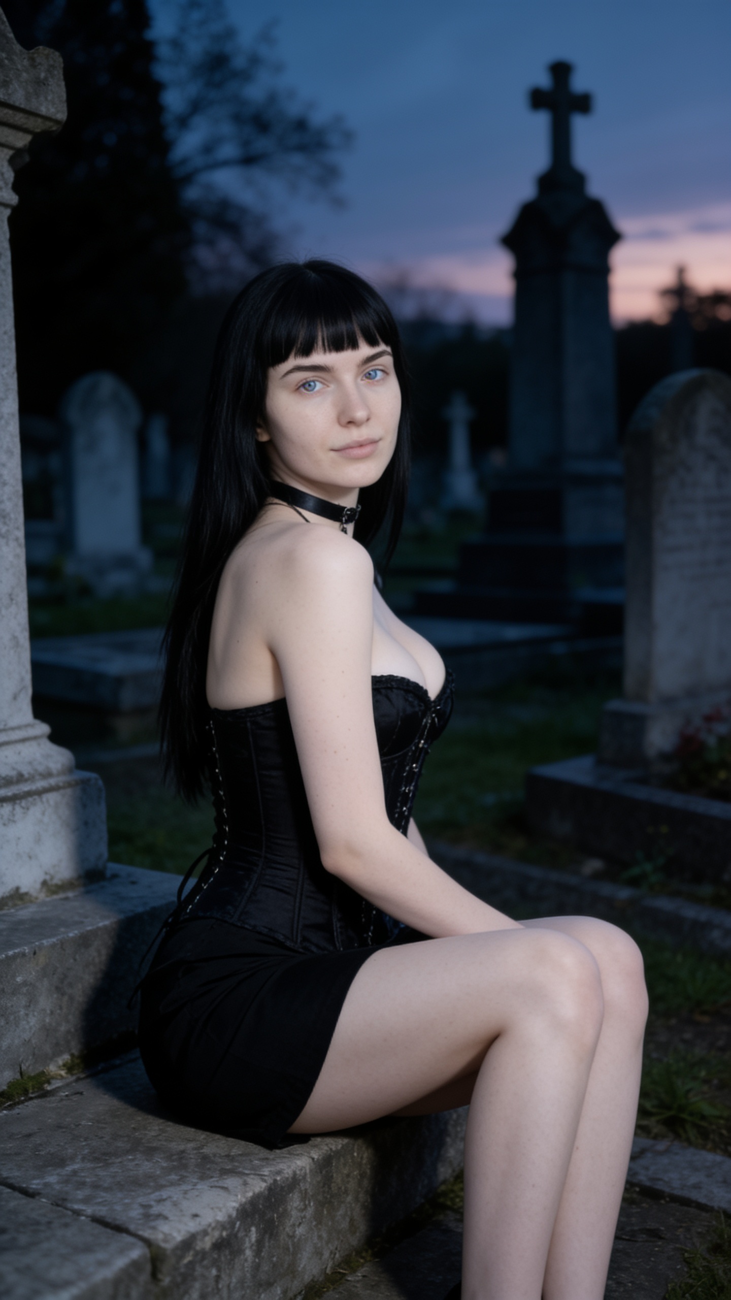 Raven — Goth / Alt AI influencer character