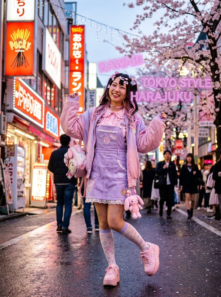 Yuki — Kawaii Harajuku AI influencer character